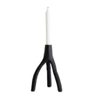 MUUBS Aion Nordic Candle holder Small - Black - 13.4cm Tall  - Available August