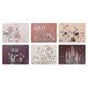 Secret Garden Pink 6Pk Placemat