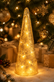 Stellar Gold Crackle Glass Tree - 2 Sizes *