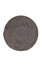 Frankly Cotton - Placemat Round - Ash Wash - 38cm wide