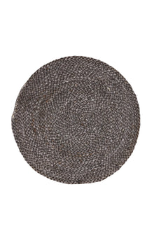 Frankly Cotton - Placemat Round - Ash Wash - 38cm wide