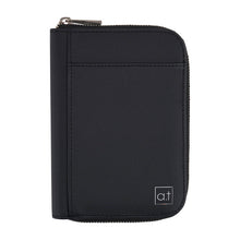 a.t Men's Passport Wallet - Black