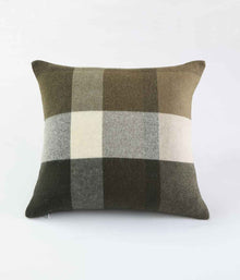 Lodge Lambswool Cushion Ivy