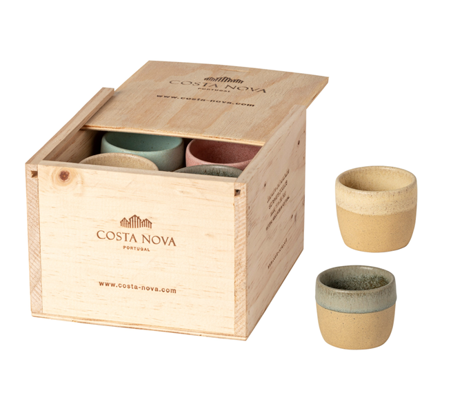 Costa Nova: Arenito Espresso cups - multicolour