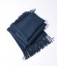 Lodge Lambswool Throw Indigo