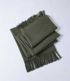 Lodge Lambswool Throw Sage