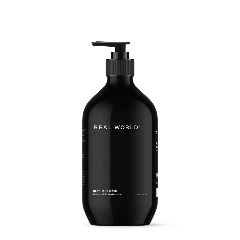 Real World Mānuka & Rose Geranium Hand Wash