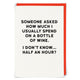 Redback Cards - Bottle of Wine
