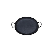 ANKARA Dolma Tray with Handles - Vintage Brass Finish - 45cm wide