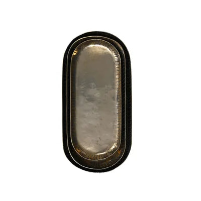 ANKARA Avani Trays - Set of 3 - Solid Brass