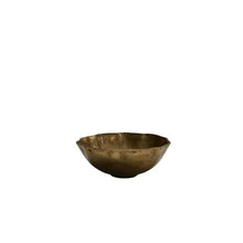 ANKARA Gilded Poppy Bowl - Vintage Brass Finish - 32cm Wide