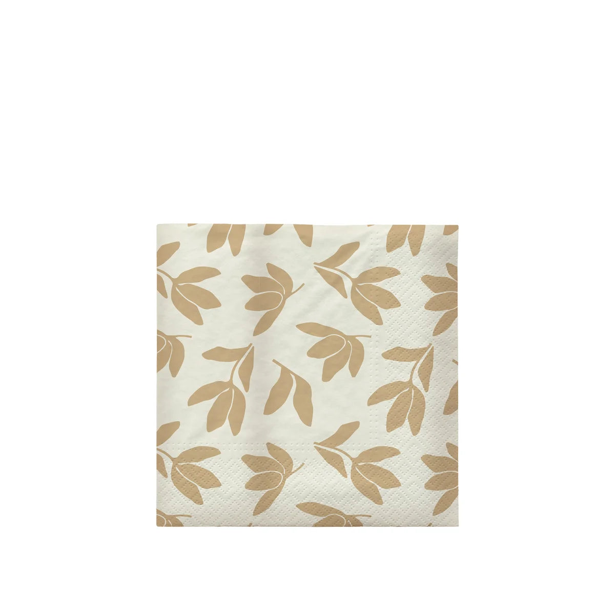 BROSTE Copenhagen Paper Napkin Herbert - Desert Sage/Off White 20 Pack - 33cm wide