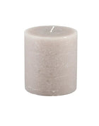 Broste Copenhagen  Candle Pillar 11cm - Linen