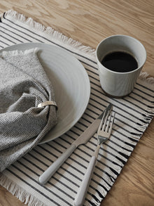 Broste Elouise Placemat (2) Off White/Black