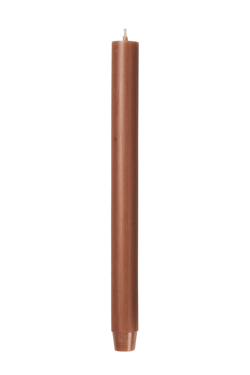 BROSTE Copenhagen Candle Flat Top 29cm Tall - Mocca Each