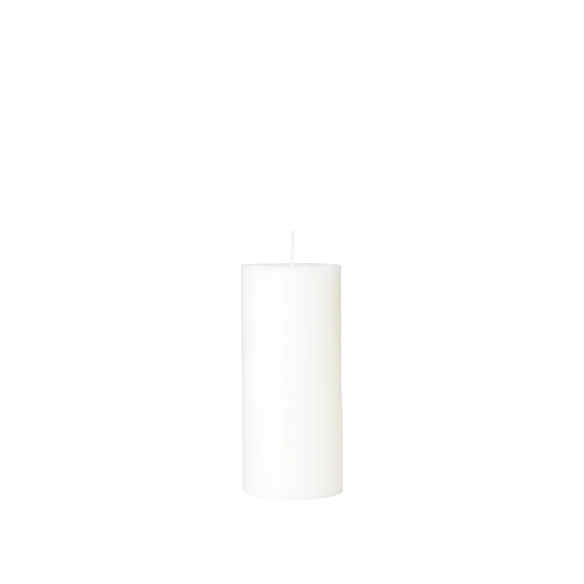 BROSTE Copenhagen Candle Eco-Friendly Stearin 6.7x15cm - Pure White