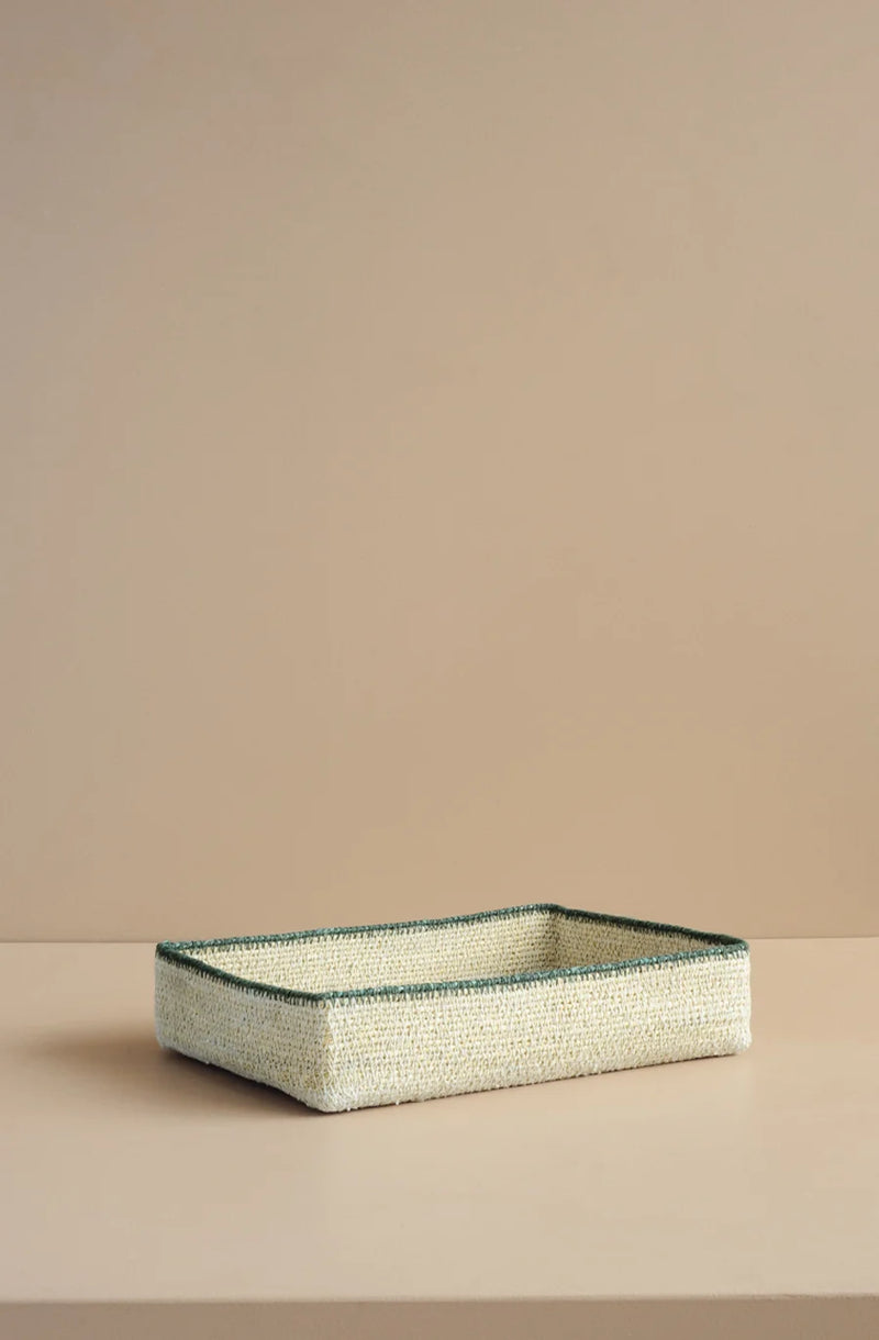 Bianca Lorenne Basso Natural/Forest Basket - Medium
