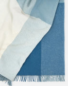 Weave Bayswater Large Blue Check Throw  - 150 x 240cm - Ships September