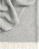 Weave Breckon Hazel Throw - Pure NZ Wool -140x240cm - Fog - 5 in stock