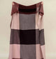 Weave Large Check Wool Throw  - Brookside Beetroot