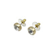 CE027 Carson Light Gold Stud Earrings