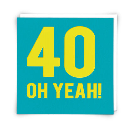 Redback Cards - 40 Yeah