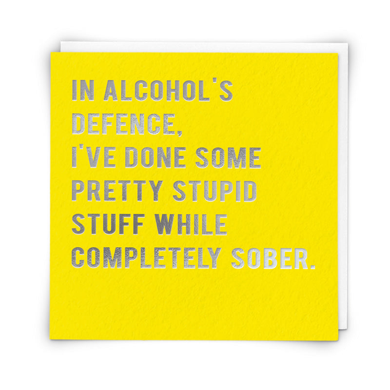 Redback Cards - Sober