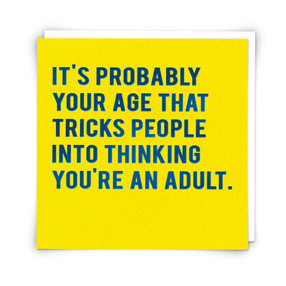 Redback Cards - Your Age