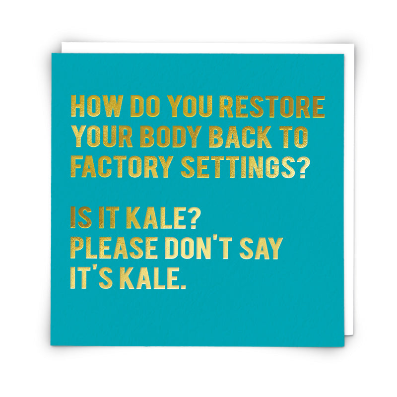 Redback Cards - Kale