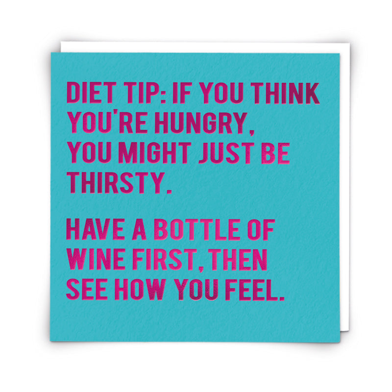 Redback Cards - Diet Tip