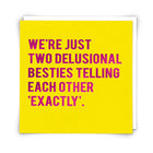 Redback Cards - Delusional Besties