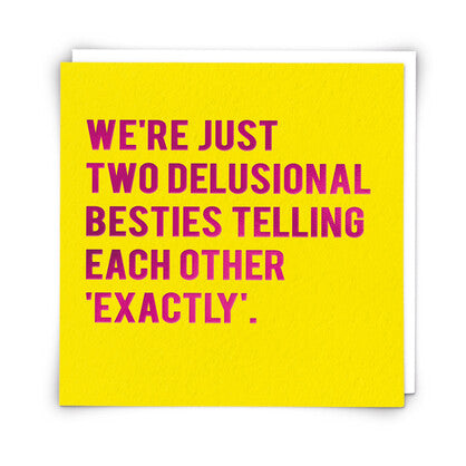 Redback Cards - Delusional Besties