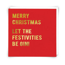 Redback Cards - Gin-Xmas