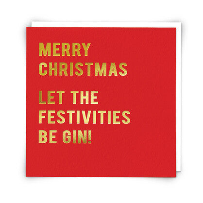 Redback Cards - Gin-Xmas