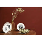 PHOTO FRAME Dotted Round Frame - Cream