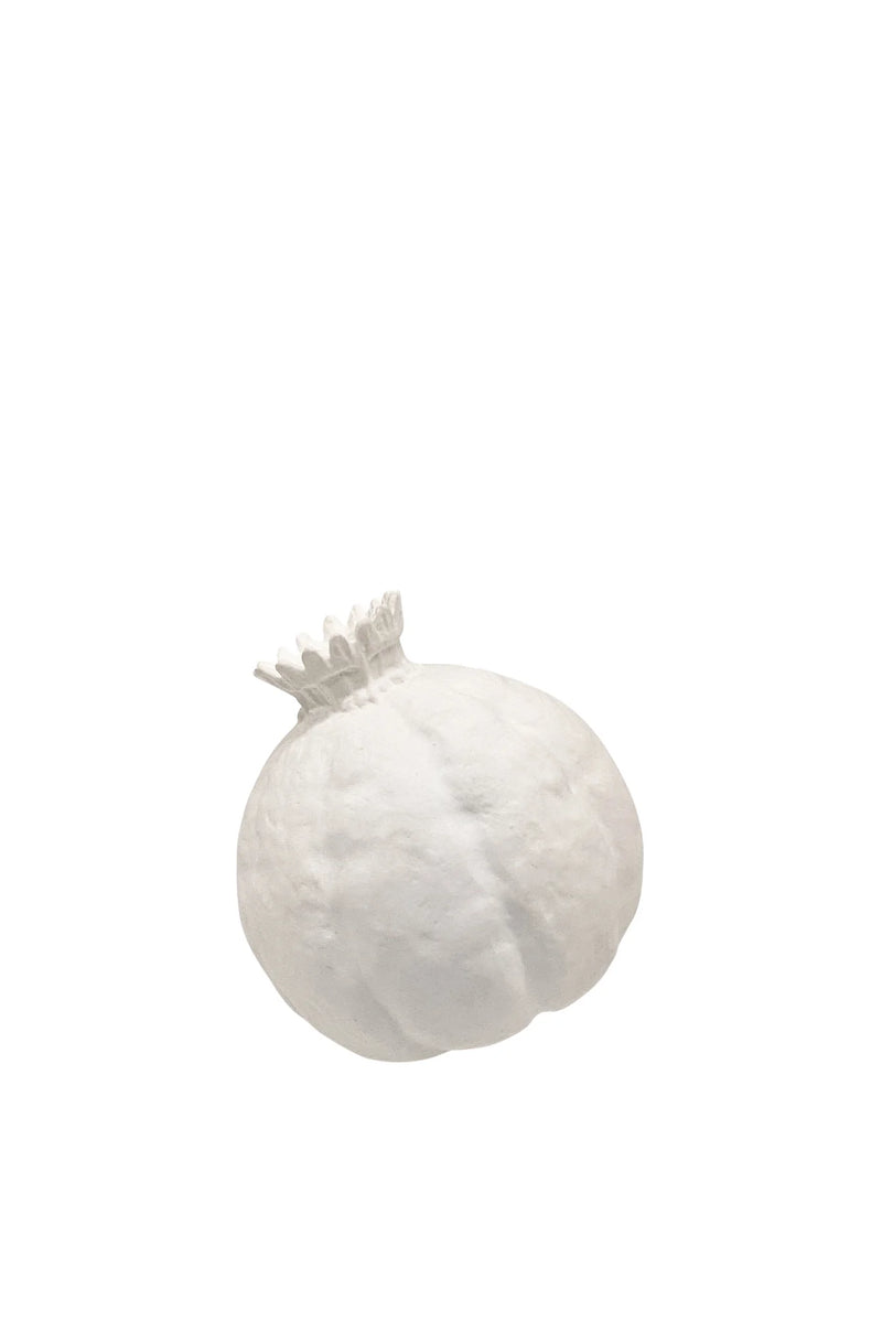 Frankly Cotton - Pomegranate Wide Vase - White Fine Bone China