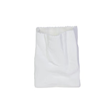 Frankly Cotton - Large Paper Bag Vase - White - Fine Bone China