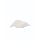 Frankly Cotton -  Fine Bone China - Folded Leaf Small - White