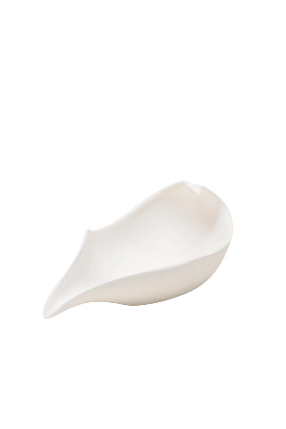 Frankly Cotton Folded Leaf Large - White - Folded Leaf Large - White