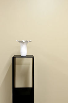 Frankly Cotton - Mushroom Vase XL - White -Fine Bone China