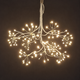 Hanging Starburst Branch Lights in White