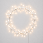 Large Light up White Wreath