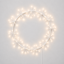 Large Light up White Wreath
