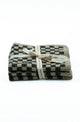 Bianca Lorenne Chekka Graphite Washcloths - Set of Three