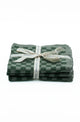 Bianca Lorenne Chekka Sage Washcloths - Set of Three