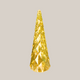 Classic Glass Tree in Gold approx 32cm