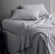 Seneca Classic Ticking Pillow and Sheet  Range - Black Stripe