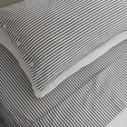 Seneca Classic Ticking Pillow and Sheet  Range - Black Stripe
