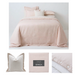 Seneca - Classic Ticking Vintage Pink Pillowcases