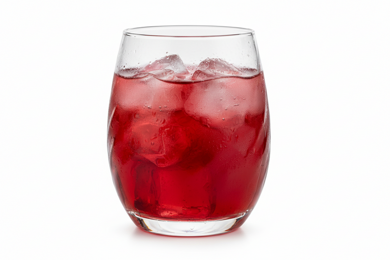 Frankly Cotton Clear Textured Glass Tumbler 330ml